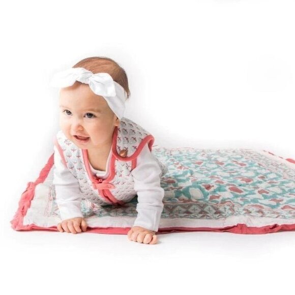 Malabar Baby Wearable Blanket Miami Sleeping Bag Lightweight 6-18 M Organic NEW - Picture 6 of 16